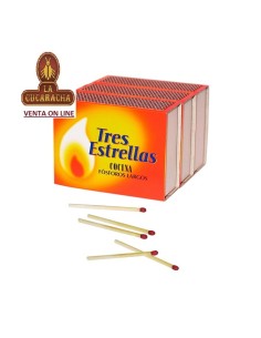 Pack 36 cajitas fósforos...