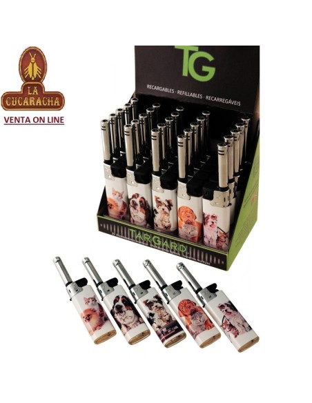 Targard-Expositor 25 encendedor multiuso piezo «CAT&DOG».