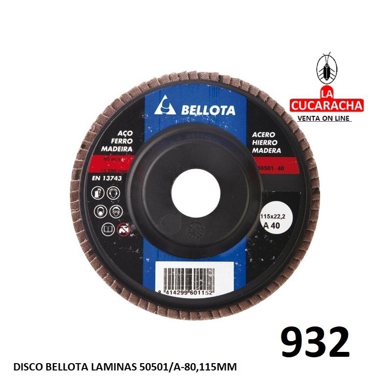 DISCO BELLOTA LAMINAS 50501/A-80,115MM