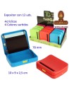 Caja 12 Máquina Automática TARGARD liar pitillos 78mm. acrílica colores.