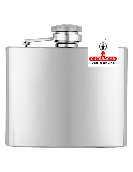 Petaca Licorera 4 oz. metálica Albainox.