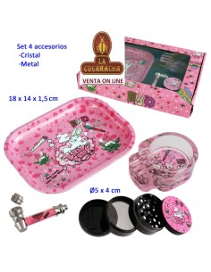 Set con pipa, grinder,...