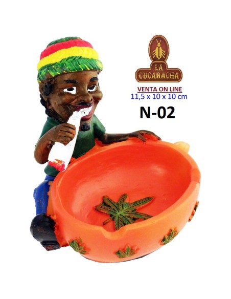 Cenicero de mesa «Rasta». 6 MODELOS.