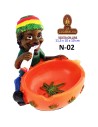 Cenicero de mesa «Rasta». 6 MODELOS.