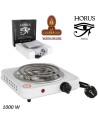 HORNILLO CALENTADOR ELECTRICO METALICO SHISHAS 1000W BLANCO.