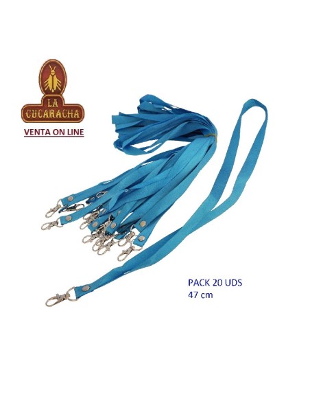 Bolsa con 20 Lanyard 47cm. shisha.