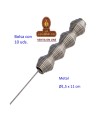 Bolsa 10 Punzones SHISHA acero inoxidable.