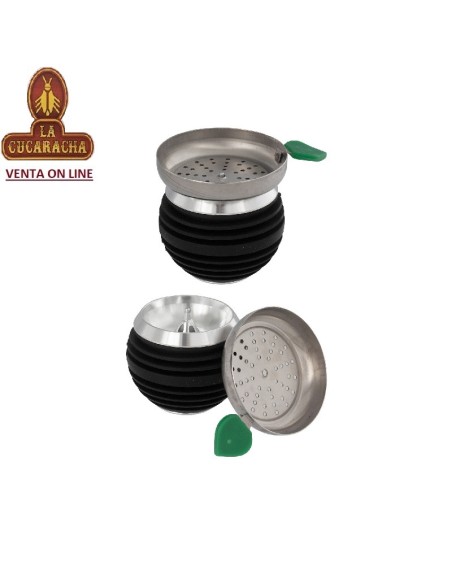 Gestor de calor metálico hoja para shisha.