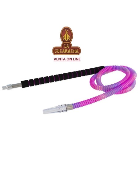 Boquilla con manguera para shisha.