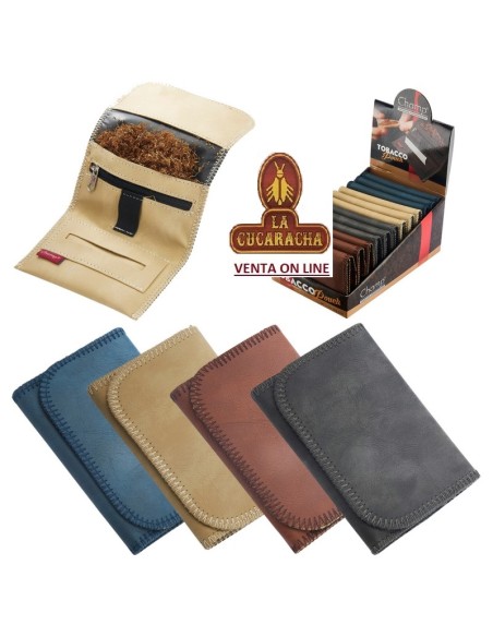 Expositor 12 bolsas picadura «Champ» 110 x 75 mm. surtidas.