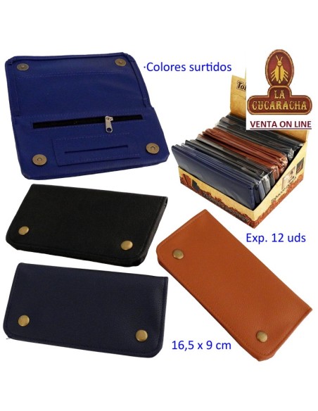 Expositor 12 bolsas picadura 165x90mm.