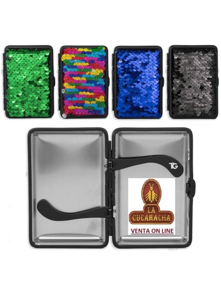 Expositor 4 pitilleras «TG bling» para 14 pitillos.