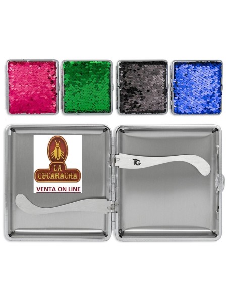 Expositor 4 pitilleras «TG bling» para 20 pitillos.