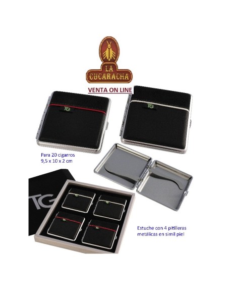 Expositor 4 pitilleras «TG» para 20 pitillos.
