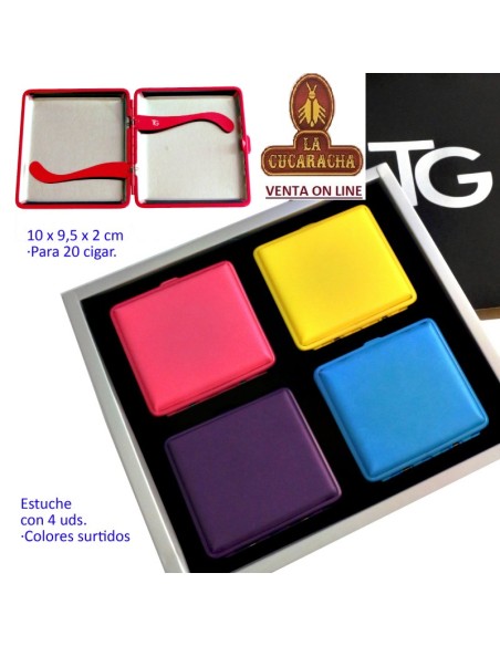 Expositor 4 pitilleras «TG» para 20 pitillos.