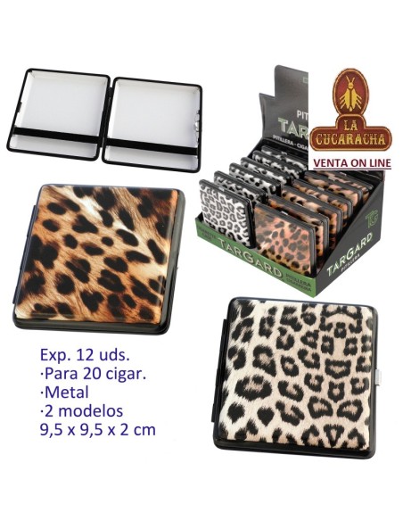 Expositor 12 pitilleras metalicas «TG» para 20 pitillos.