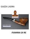 Pipa italiana artesana FREEHAND Fiamma Di Re -GAZZA LADRA- lisa.