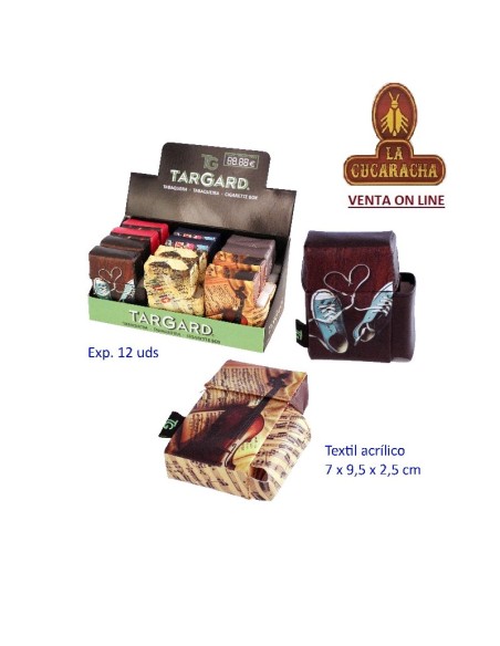 Expositor 12 tabaqueras textil-acrílicas «TG».