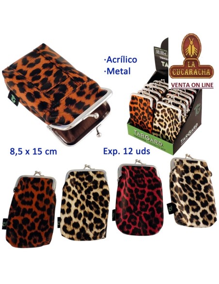 Expositor 12 tabaqueras acrilica-metal colores surtidos «TG».