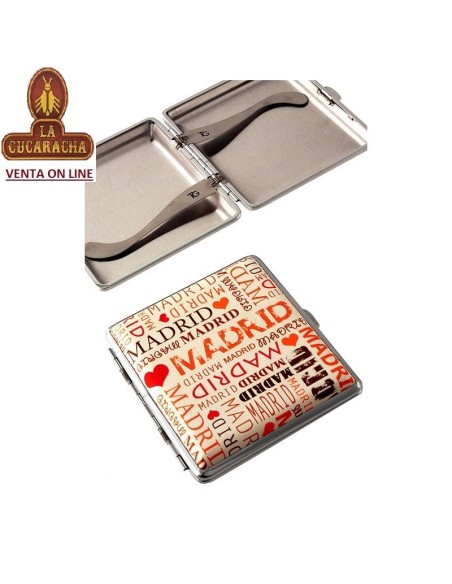 Pitillera «I love Madrid» para 20 cigarros caja individual.