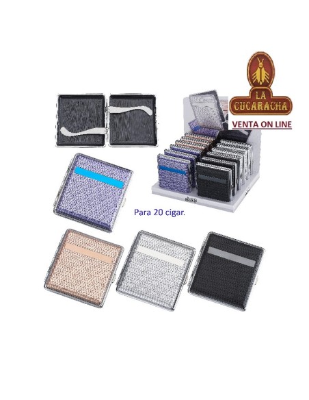 Expositor 12 pitilleras «Champ» para 20 cigarrillos.