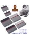 Expositor 12 pitilleras «Champ Red line» para 14 y 20 cigarrillos.