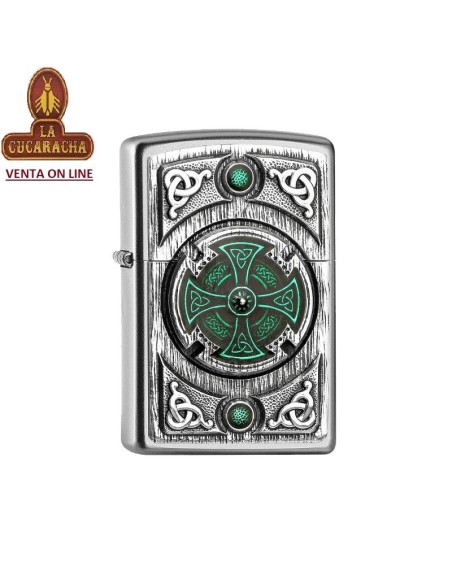 ZIPPO-ENCENDEDOR Celtic Green Cross 2005167.