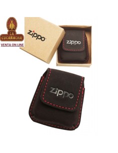 ZIPPO-Funda piel encendedor...