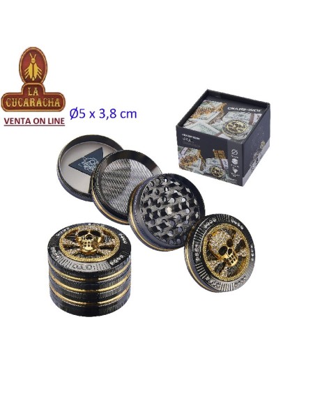 Grinder «CHAMP-HIGH skull» 5cm.