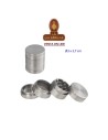 Grinder metal plata 4 partes 3cm.