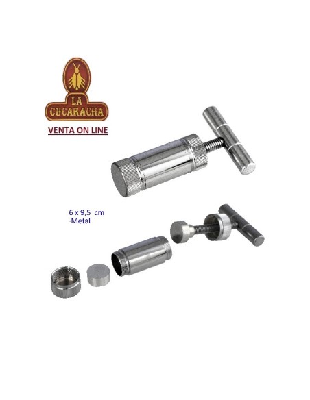 Grinder prensapolen 9.5cm. metal.