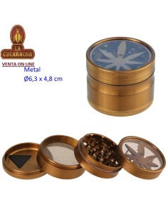Grinder metal 4 partes 6.3cm.