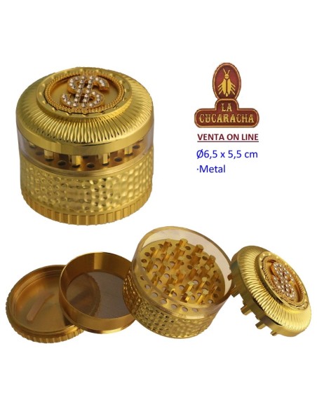 Grinder metal «DOLAR» 4 partes 6.5cm.