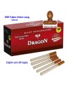 dragon-Cajón 20-Cajas 500 tubos EXTRA LONG cigarrillo vacios.