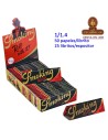 Caja 25 libritos 50 Hojas Papel Liar SMOKING DELUXE 78mm.