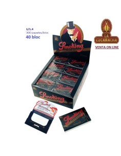 Smoking-Caja 40 libritos...