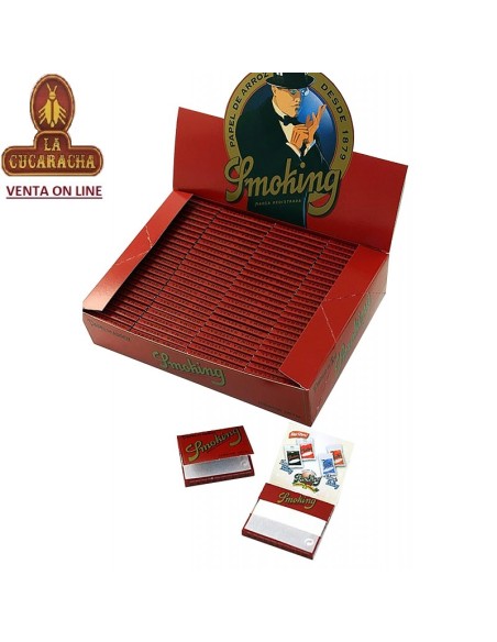 smoking-Caja 100 libros ARROZ-Papel Liar 49 hojas 1.1/4.