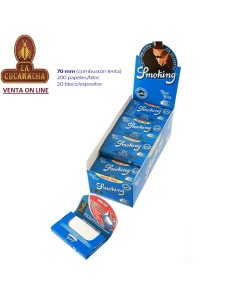 Smoking-Caja 20 libritos...