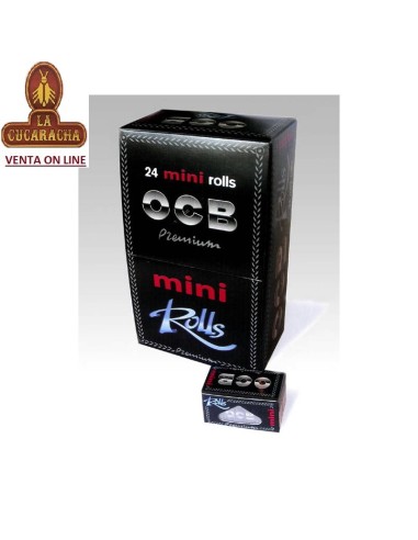 ocb PREMIUM ROLLS-2 Cajas 24 mini rollos papel liar.