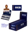 2 Cajas 25 libros 100 hojas papel liar OCB ULTIMATE 70mm. doble ventana.