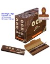 ocb VIRGIN-2 Cajas 32 libros 32 hojas papel liar 110mm. mas 32 tips.