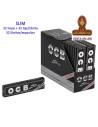 2 Cajas 32 libros 32 hojas papel liar OCB PREMIUM 110mm. mas 32 tips.