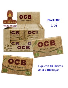 ocb ORGANIC-Caja 40 libros...