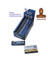 Caja 50 libros 60 hojas papel liar OCB XPERT BLUE 70mm.