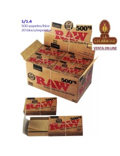 RAW-2 CAJAS 20 LIBROS 500...