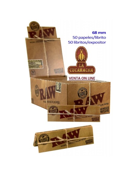 RAW-2 CAJAS 50 LIBROS 50 HOJAS PAPEL LIAR 70MM.