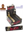 2 CAJAS 50 LIBROS 32 HOJAS PAPEL LIAR RAW BLACK 110MM.