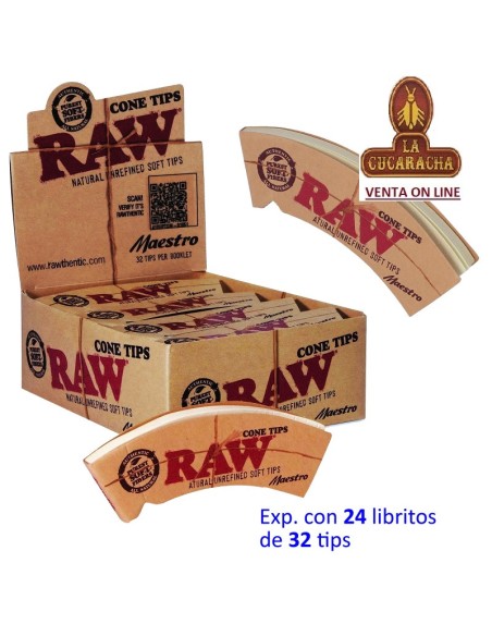 RAW-2 CAJAS 24 LIBROS 32 TIPS CONOS MAESTRO.