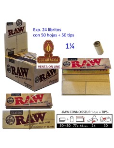 RAW CONNOISSEUR-2 CAJAS 24...