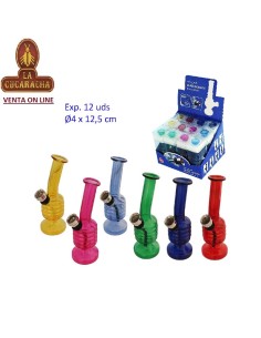 Caja 12 Bong cristal...